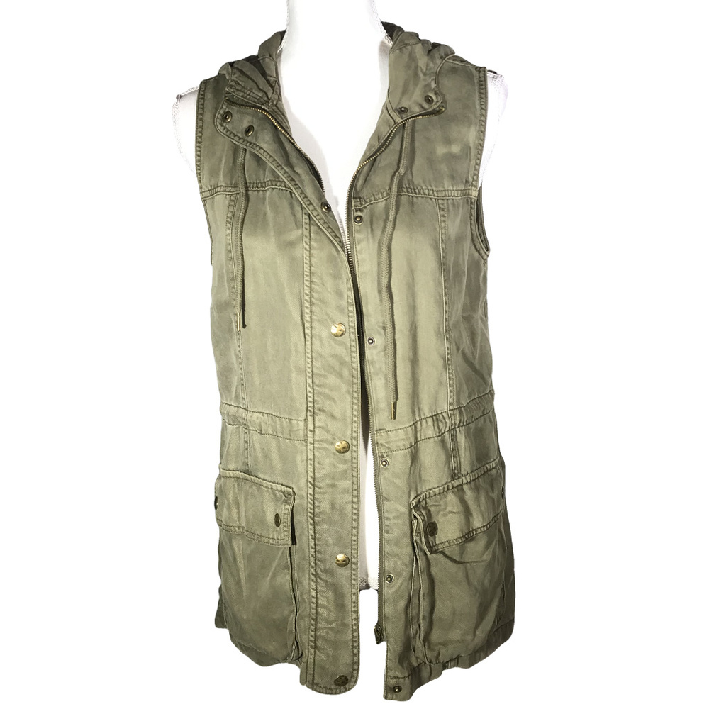MAX JEANS Army Green Vest